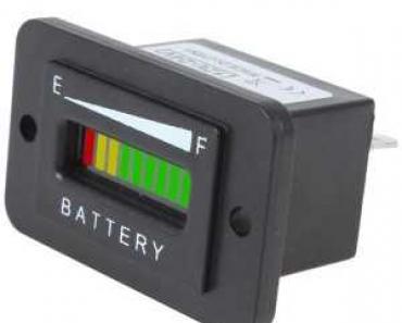 Индикатор заряда аккумулятора своими руками: схема, установка в автомобиль Цифровой индикатор подключение к аккумулятору